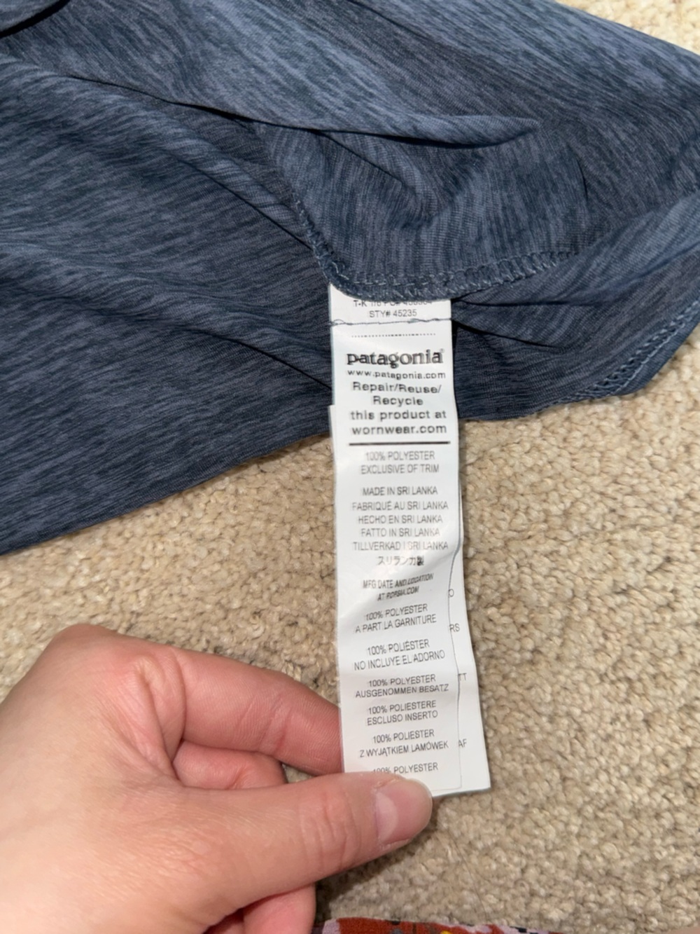 Patagonia Men's Capilene Cool Daily Graphic Shirt - Picture 5 of 6